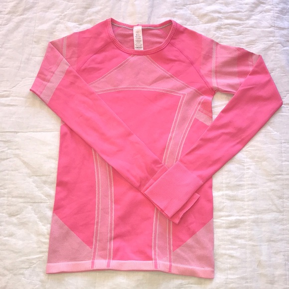 Lululemon Girls’ (Ivivva) Fly Tech Long Sleeve Tee - Picture 2 of 4